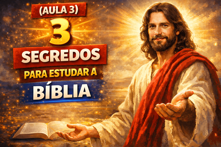 (AULA 3) Pré-Texto I 3 Segredos para Estudar a Bíblia