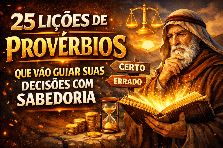 25 Lições de Provérbios Que Vão Guiar Suas Decisões com Sabedoria