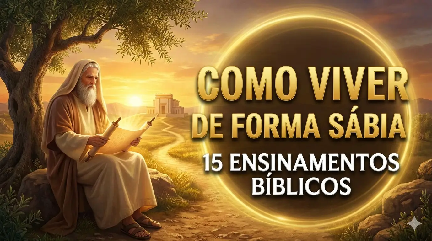 Como Viver de Forma Sábia: 15 Ensinamentos Bíblicos