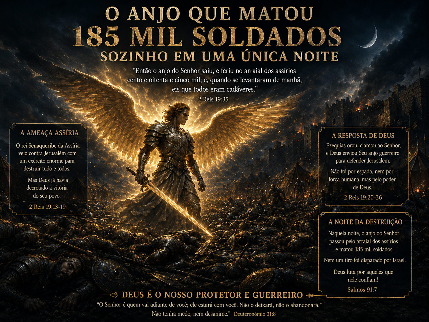 O Anjo Que Matou 185 mil Soldados Sozinho em Uma Única Noite