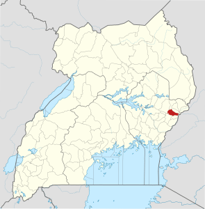 Location of Sironko District, Uganda. (© OpenStreetMap contributors, Jarry1250, NordNordWest-Wikipedia)