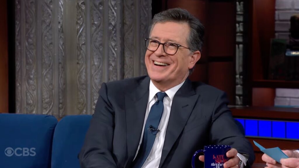 Stephen Colbert levanta acusações de heresia sobre a visão da vida após a morte: 'Nós nos tornamos Febreze'