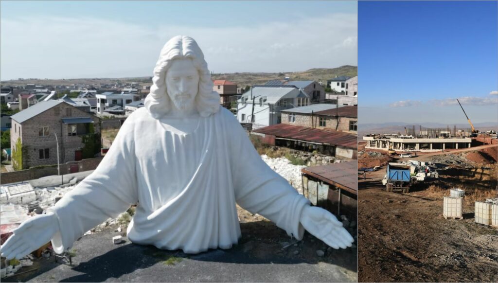 ‘Maior estátua de Jesus’ está sendo construída na Armênia