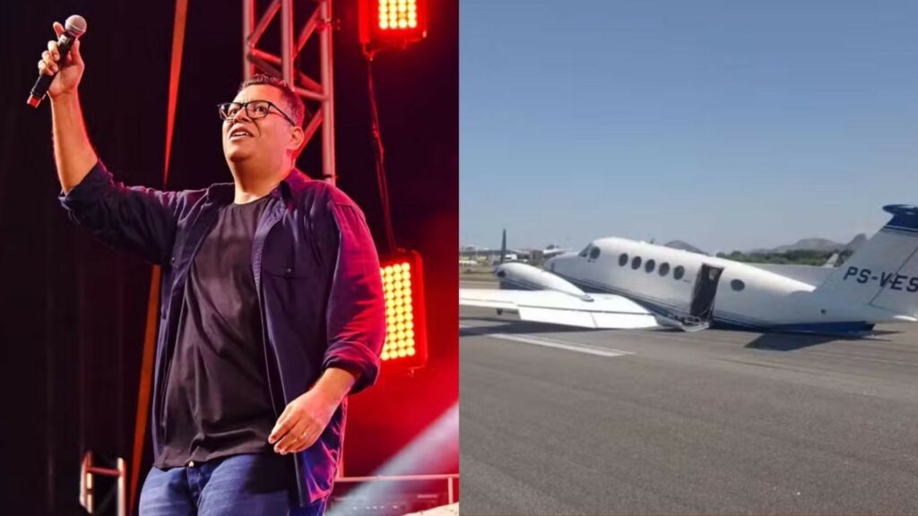 Anderson Freire fala sobre pouso de emergência: "Livramento"