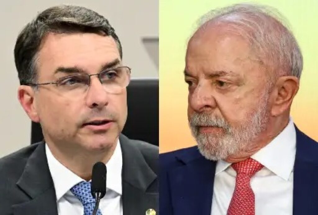 Flávio Bolsonaro apresenta notícia-crime ao STF contra Lula