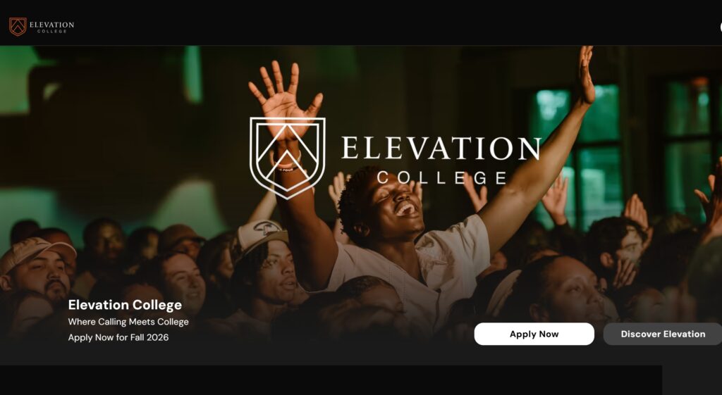 Mensalidade do Elevation College e moradia custarão até US $ 20 mil anualmente para vagas limitadas no campus