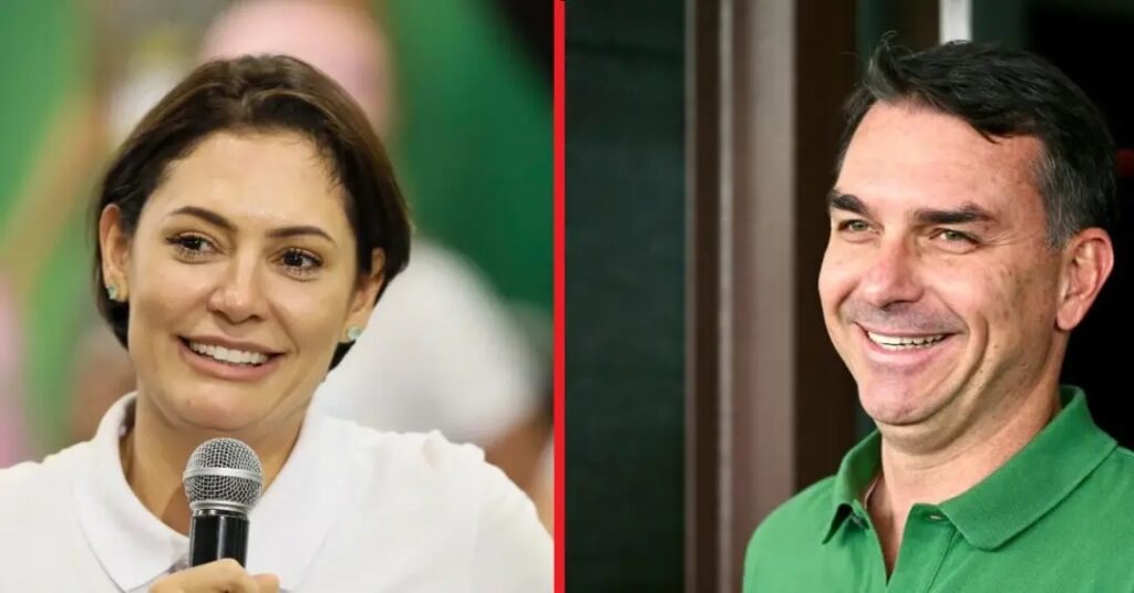 Michelle Bolsonaro vai mergulhar na campanha de Flávio, diz PL