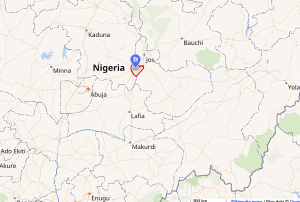 Location of Riyom County, Plateau state, Nigeria. (Map data © OpenStreetMap contributors 2026)