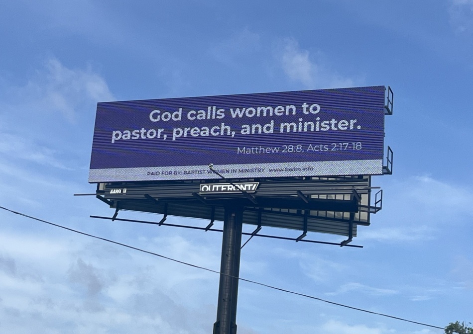 ‘Deus chama as mulheres para pastorear’: Billboard desafia a SBC antes da Reunião Anual