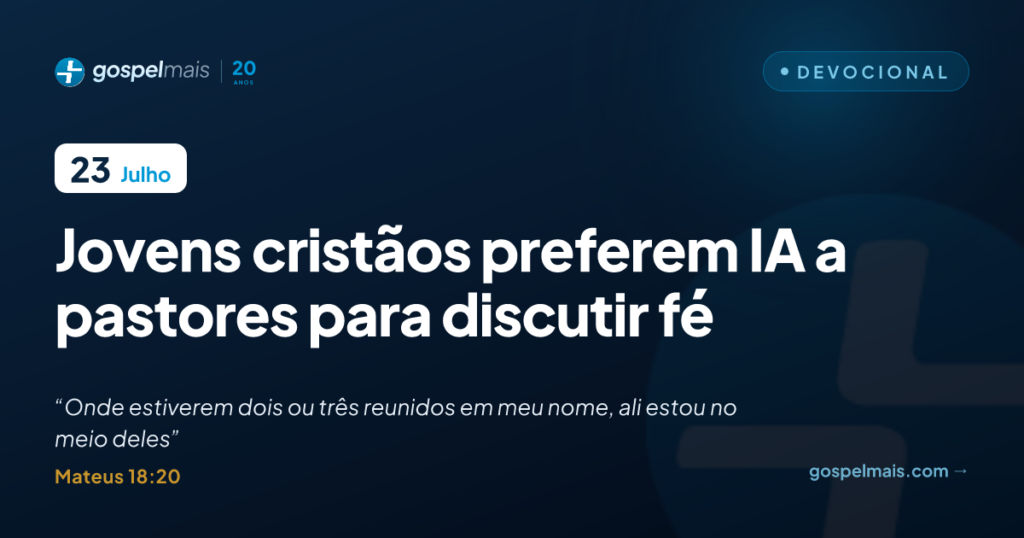 Jovens cristãos preferem IA a pastores para discutir fé