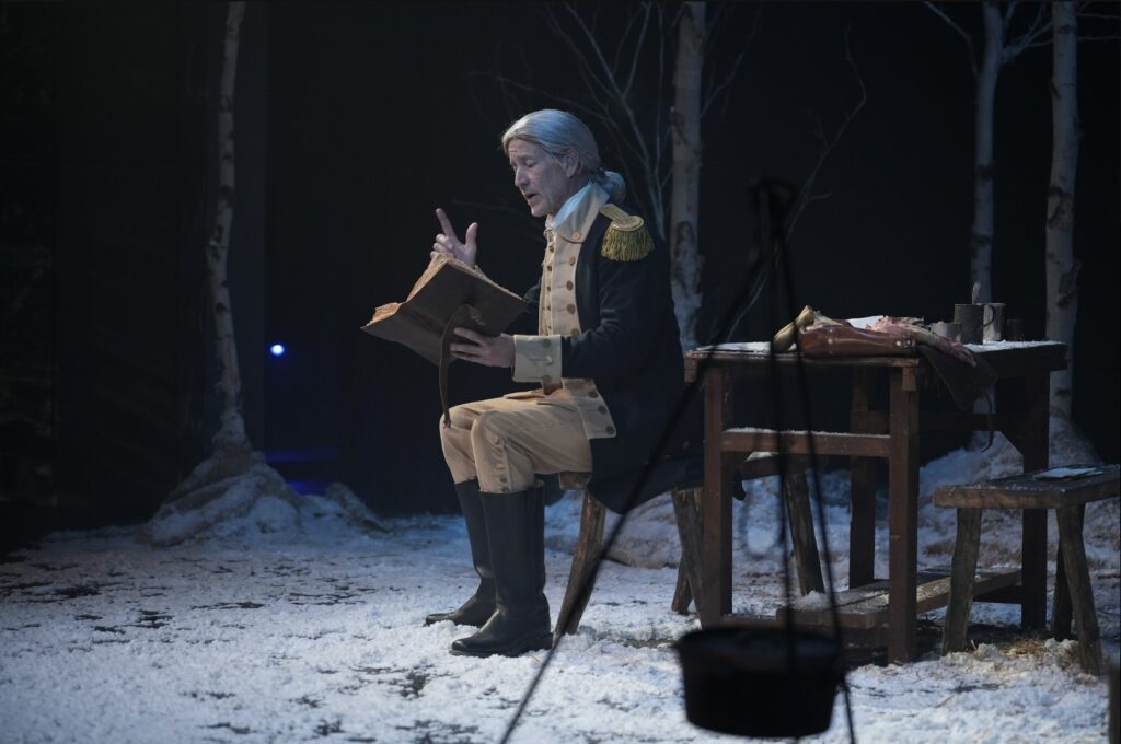 Peça do Museu da Bíblia revela a vida de oração de George Washington